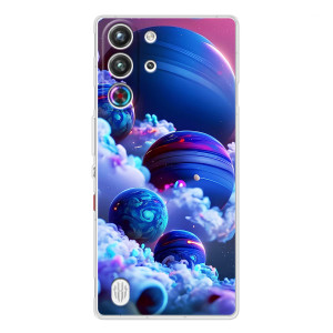 Чехлы КОСМОС для ZTE Nubia RedMagic 10 Pro – Синие планеты