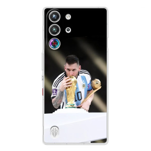 Чехлы Лео Месси Аргентина для ZTE Nubia RedMagic 10 Pro – Кубок Мира