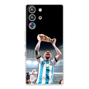 Чехлы Лео Месси Аргентина для ZTE Nubia RedMagic 10 Pro – Счастливый Месси