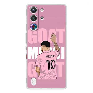 Чехлы Лео Месси в Майами на ZTE Nubia RedMagic 10 Pro (GOAT MESSI)