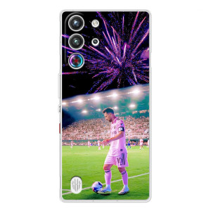 Чехлы Лео Месси в Майами на ZTE Nubia RedMagic 10 Pro (Месси в Майами)