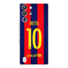 Чехлы Месси для ZTE Nubia RedMagic 10 Pro (AlphaPrint) (Messi Barca 10)