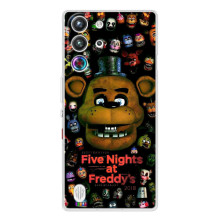 Чохли П'ять ночей з Фредді для <td>ЗТЕ Нубія РідМаджік 10 Про </td> (Freddy)