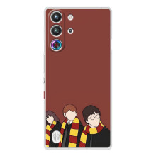 Чехлы с Гарри Поттером для ZTE Nubia RedMagic 10 Pro (AlphaPrint) (Гарри с друзьями)