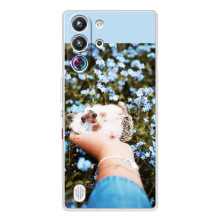 Чохли з зображенням різних тварин на ZTE Nubia RedMagic 10 Pro (Їжачок в руці)