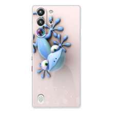 Чохли з зображенням різних тварин на ZTE Nubia RedMagic 10 Pro (Геккон)