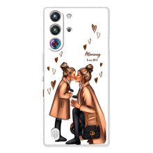 Чехол с печатью для ZTE Nubia RedMagic 10 Pro - (Мама с ребенком) (AlphaPrint)