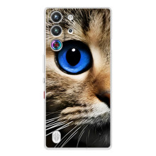 Чехлы с Котиками для ZTE Nubia RedMagic 10 Pro (VPrint) (Глаз кота)