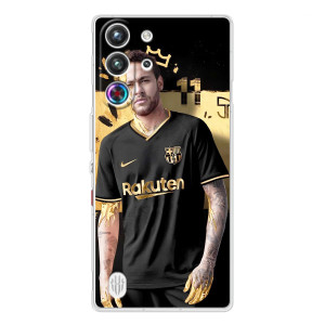 Силіконовий Чохол для ZTE Nubia RedMagic 10 Pro – Gold Neymar