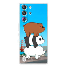 Чехлы с Пандами на ZTE Nubia RedMagic 10 Pro – Друзья