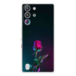 Чехлы с принтом Розочки для ZTE Nubia RedMagic 10 Pro – Ночная роза