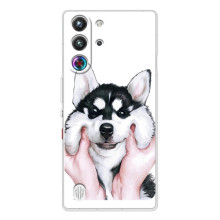 Чехлы с собаками для ZTE Nubia RedMagic 10 Pro (VPrint) (Довольный Хаски)