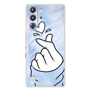 Чехлы (Знак сердечка) на ZTE Nubia RedMagic 10 Pro – Сердечка знак