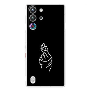 Чехлы (Знак сердечка) на ZTE Nubia RedMagic 10 Pro – Знак Сердечка