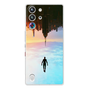 Чохол з людиною павуком для ZTE Nubia RedMagic 10 Pro - (AlphaPrint)