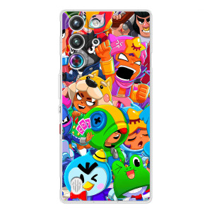 Чехол для ZTE Nubia RedMagic 10 Pro Бравл Старс (VPrint)