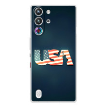 Чохол Прапор USA для ZTE Nubia RedMagic 10 Pro – USA