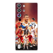 Чехол футболист Роналду для ЗТЕ Ньюбия РэдМажик 10 Про (Карьера Роналду)