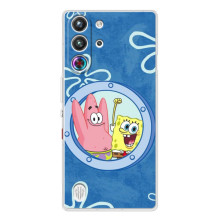 Чехол Губка Боб для ZTE Нюбия РедМаджик 10 Про (В иллюминаторе)