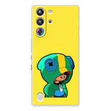 Чехол Бравл Старс для ZTE Nubia RedMagic 10 Pro – Леон (LEON)