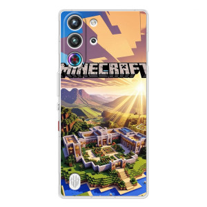 Чехол майнкрафт для ZTE Nubia RedMagic 10 Pro – MINECRAFT