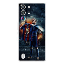 Чехол Месси футболист для ZTE Nubia RedMagic 10 Pro (Месси с футболкой)