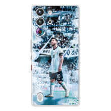 Чехол Месси футболист для ZTE Nubia RedMagic 10 Pro (Месси в Аргентине)