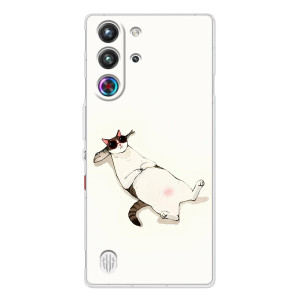 Чехол на тематику: Коты для ZTE Nubia RedMagic 10 Pro – Отдых