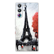 Чехол Эйфелева Башня для ZTE Nubia RedMagic 10 Pro - (AlphaPrint)