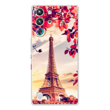 Чехол Эйфелева Башня для ZTE Nubia RedMagic 10 Pro - (AlphaPrint) (Эйфелева Башня)