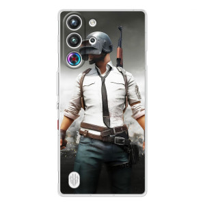 Чехол PUBG для ZTE Нюбия РедМаджик 10 Про (AlphaPrint)