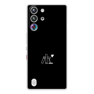 Чохол з картинками на чорному фоні для ZTE Nubia RedMagic 10 Pro – Книжки