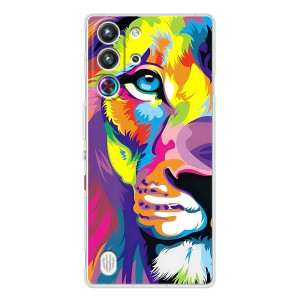Чехол с картинкой на ZTE Nubia RedMagic 10 Pro – Яркий Лев