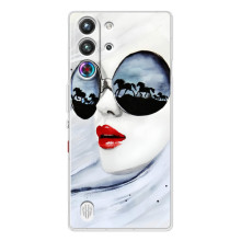 Чехол с картинкой Модные Девчонки ZTE Nubia RedMagic 10 Pro – Любительница коней