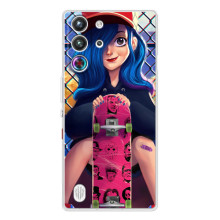 Чехол с картинкой Модные Девчонки ZTE Nubia RedMagic 10 Pro – Модная девушка