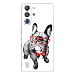 Бампер для ZTE Nubia RedMagic 10 Pro з картинкою "Песики" (В окулярах)