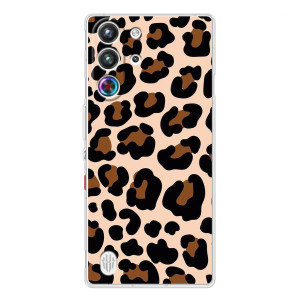Чехол с леопардовым принтом на ZTE Nubia RedMagic 10 Pro – Леопардовый принт