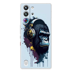 Чехол с Обезьянами ZTE Nubia RedMagic 10 Pro - (AlphaPrint)