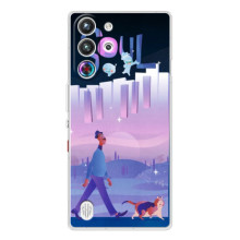 Чехол с принтом Душа на ZTE Nubia RedMagic 10 Pro – Постер Душа