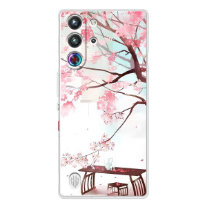 Чехол с принтом САКУРЫ на ZTE Nubia RedMagic 10 Pro – Чайная церемония