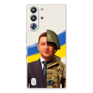 Чохол для ZTE Nubia RedMagic 10 Pro (AlphaPrint - с принтом Зеленського)