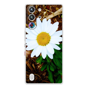 Чохол з ромашками на ZTE Nubia RedMagic 10 Pro – Біла ромашка