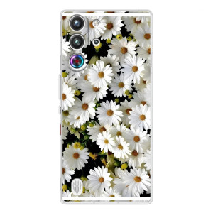 Чохол з ромашками на ZTE Nubia RedMagic 10 Pro – Рамка в ромашках