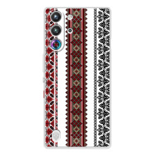 Силиконовый Чехол на ZTE Nubia RedMagic 10 Pro с картинкой Вышиванки – Вышиваночки