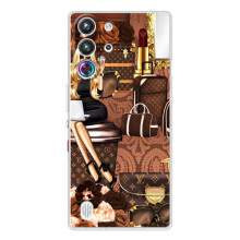 Чохол Стиль Louis Vuitton на ZTE Nubia RedMagic 10 Pro (Мода Луі Віттон)
