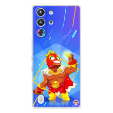 Чехол (ТПУ) с героями Бравл Старс на ZTE Nubia RedMagic 10 Pro (Эль Примо)