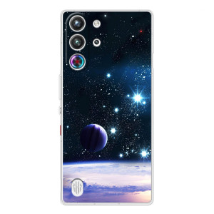 Чехол (ТПУ) с планетами на ZTE Nubia RedMagic 10 Pro – Космический вид