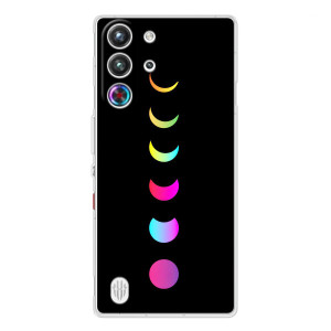 Чехол (ТПУ) с планетами на ZTE Nubia RedMagic 10 Pro – Полнолуние