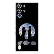 Чехлы Венсдей на ZTE Nubia RedMagic 10 Pro Уэнсдей (AlphaPrint) – комната Уэнздей