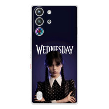 Чехлы Венсдей на ZTE Nubia RedMagic 10 Pro Уэнсдей (AlphaPrint) – Wednesday
